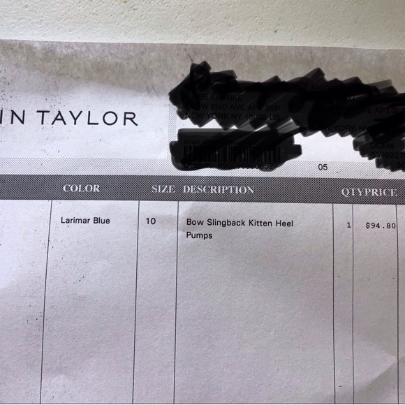 NWB Ann Taylor Bow Slingback Kitten Heel Pumps S10 - Brand New! Beautiful! - Picture 12 of 12